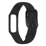 智慧手錶純色矽膠錶帶，適用於 Galaxy Fit-e