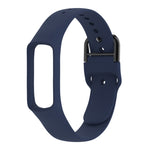 智慧手錶純色矽膠錶帶，適用於 Galaxy Fit-e