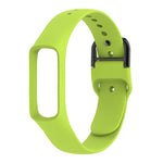 智慧手錶純色矽膠錶帶，適用於 Galaxy Fit-e