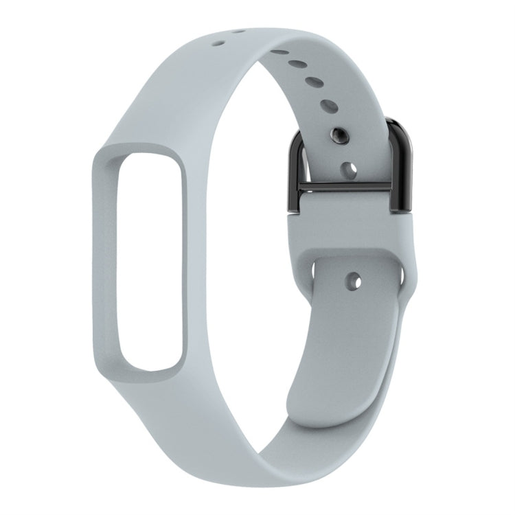 智慧手錶純色矽膠錶帶，適用於 Galaxy Fit-e