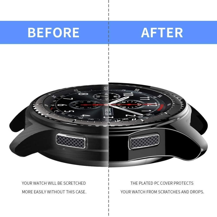 Samsung Gear S3 Frontier 智慧手錶 46mm TPU 電鍍防震保護殼
