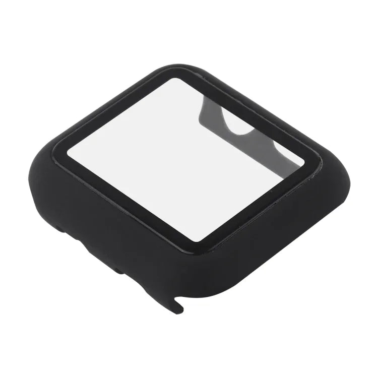 PC + 玻璃保護殼，適用於 Apple Watch Series 3 & 2 & 1 42mm，適用於 Apple Watch Series 3 & 2 & 1 42mm