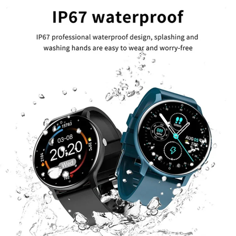 ZL02D 1.28 inch IP67 Waterproof Steel Band Smart Watch Support Heart Rate Monitoring, Steel Band (Blue), Steel Band (Black), Steel Band (Pink), Steel Band (Gold)