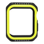 智能手錶防震雙色保護殼，適用於 Apple Watch Series 3 / 2 / 1 38mm（黑黃）、（紅黑）、（白藍）