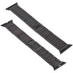 九珠不鏽鋼手腕錶帶，適用於 Apple Watch Series 7 41mm / 6 & SE & 5 & 4 40mm / 3 & 2 & 1 38mm