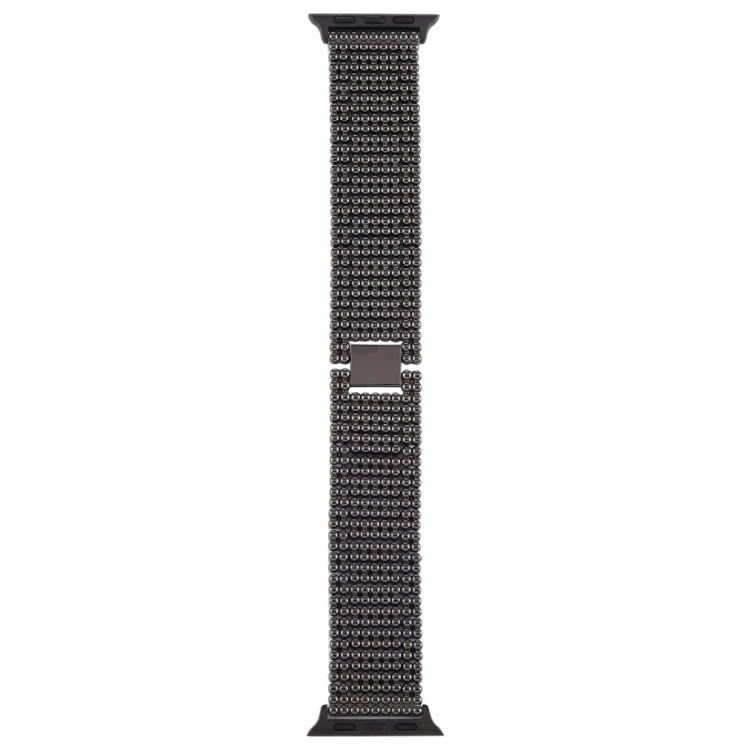 九珠不鏽鋼手腕錶帶，適用於 Apple Watch Series 7 41mm / 6 & SE & 5 & 4 40mm / 3 & 2 & 1 38mm