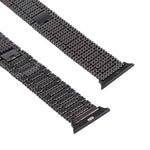 九珠不鏽鋼手腕錶帶，適用於 Apple Watch Series 7 41mm / 6 & SE & 5 & 4 40mm / 3 & 2 & 1 38mm