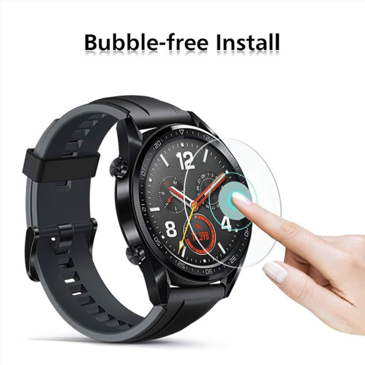 46mm Diametral Universal Tempered Glass Film for Galaxy, LG, Sony, Huawei, Garmin, 46mm