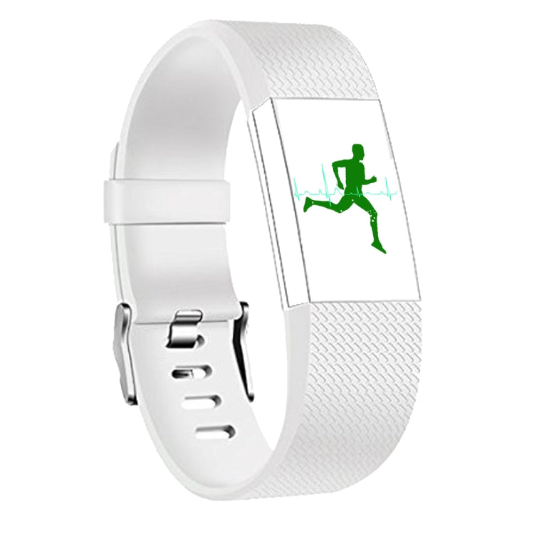Square Pattern Adjustable Sport Watch Band for FITBIT Charge 2, Size: S, 10.5x8.5cm, S, Cyan, S, Pink, S, Red, S, Green, S, Grey, S, Blue, S, White, S, Aurora Blue, S, Black, S, Light Pink, S, Mint Green, Coral Red, S, Navy Blue, S, Dark Purple, S, Purple