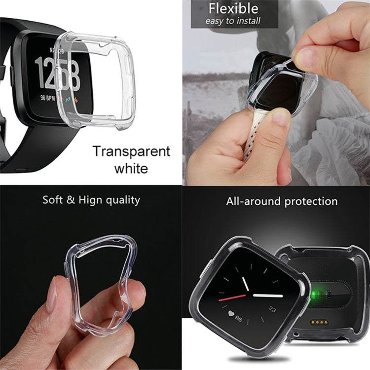 Fitbit Versa 智慧手錶軟質 TPU 保護殼