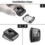 Fitbit Versa 智慧手錶軟質 TPU 保護殼