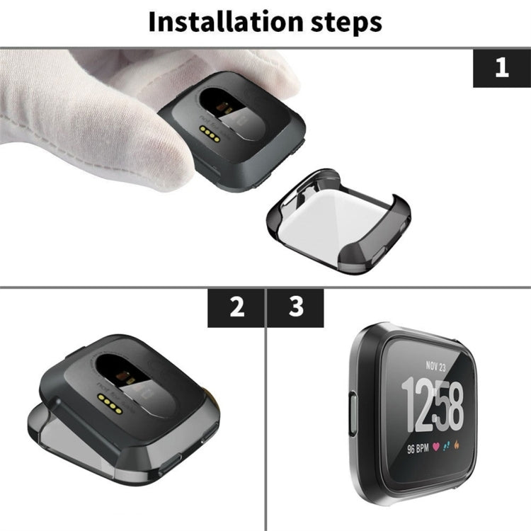 Fitbit Versa 智慧手錶軟質 TPU 保護殼