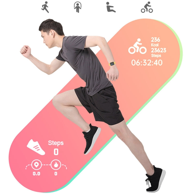 Y68M 1.44 吋智慧手錶，支援心率、血壓、血氧監測