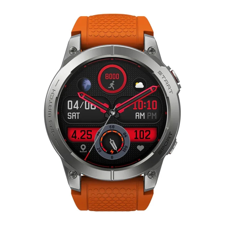 Zeblaze Stratos 3 1.43 吋 AMOLED 螢幕 IP68 防水智慧手錶，支援藍牙通話 / GPS，Stratos 3