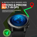 Zeblaze Stratos 3 1.43 吋 AMOLED 螢幕 IP68 防水智慧手錶，支援藍牙通話 / GPS，Stratos 3