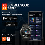 Zeblaze Stratos 3 1.43 吋 AMOLED 螢幕 IP68 防水智慧手錶，支援藍牙通話 / GPS，Stratos 3