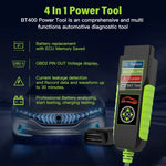 TopDiag BT400 4 in 1 Car Battery Intelligent Analyzer Diagnostic Instrument, TopDiag BT400