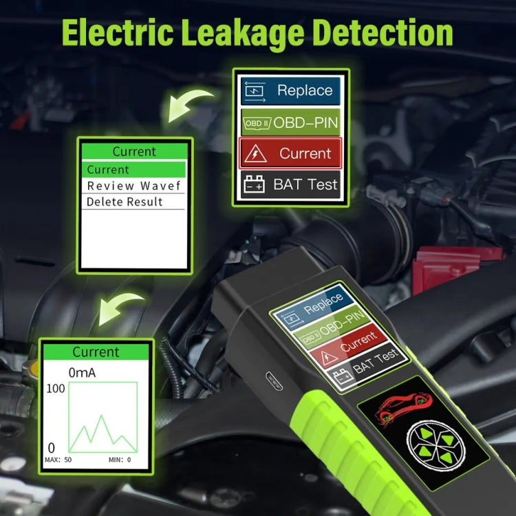 TopDiag BT400 4 in 1 Car Battery Intelligent Analyzer Diagnostic Instrument, TopDiag BT400