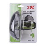 3R-091 Car Blind Spot Left Rear View Wide Angle Adjustable Mirror, 3R-091 (Black), 3R-091