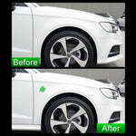 2pcs Four Leaf Clover Luck Symbol Badge Labeling Sticker Styling Car Decoration, Size: 2x2x0.2cm, Size: 2x2x0.2cm