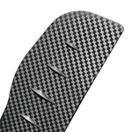Car Rear View Mirror Rain Eyebrow Cover Catering Mirror PVC Carbon Fiber Pattern Rain Shield, DM-119