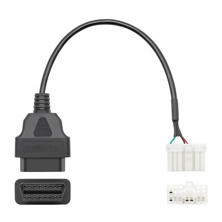For Tesla Model X / S 2012-2015 OBDII to 12 Pin OBD Adapter Cable, OBDII to 12 Pin