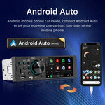 4 吋 800x480P 汽車收音機 MP5 播放器，支援 FM、藍牙及 SD 卡，附遙控器，F7805C