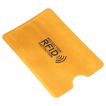 100片鋁箔防盜RFID阻隔卡套，尺寸：9.1*6.3cm，RFID 100片（金色），RFID 100片（銀色）