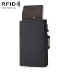 CH0727-1 RFID碳纖維拉鍊多功能卡包