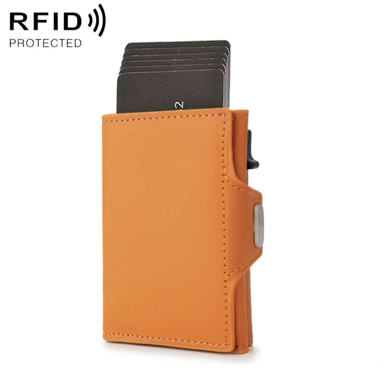 CH0727-1 RFID碳纖維拉鍊多功能卡包