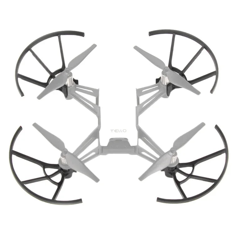 4個DJI TELLO無人機螺旋槳保護罩，適用於DJI TELLO螺旋槳保護罩