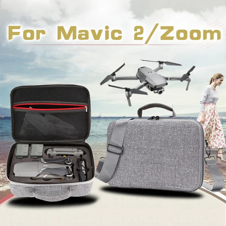 防震防水便攜箱，適用於DJI Mavic 2 Pro / Zoom及配件，尺寸：29cm x 19.5cm x 12.5cm，適用於Mavic 2 Pro