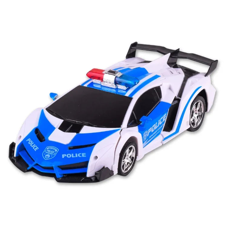 1023 四通道遙控變形警車模型玩具車