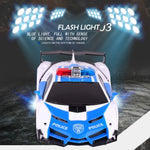 1023 四通道遙控變形警車模型玩具車