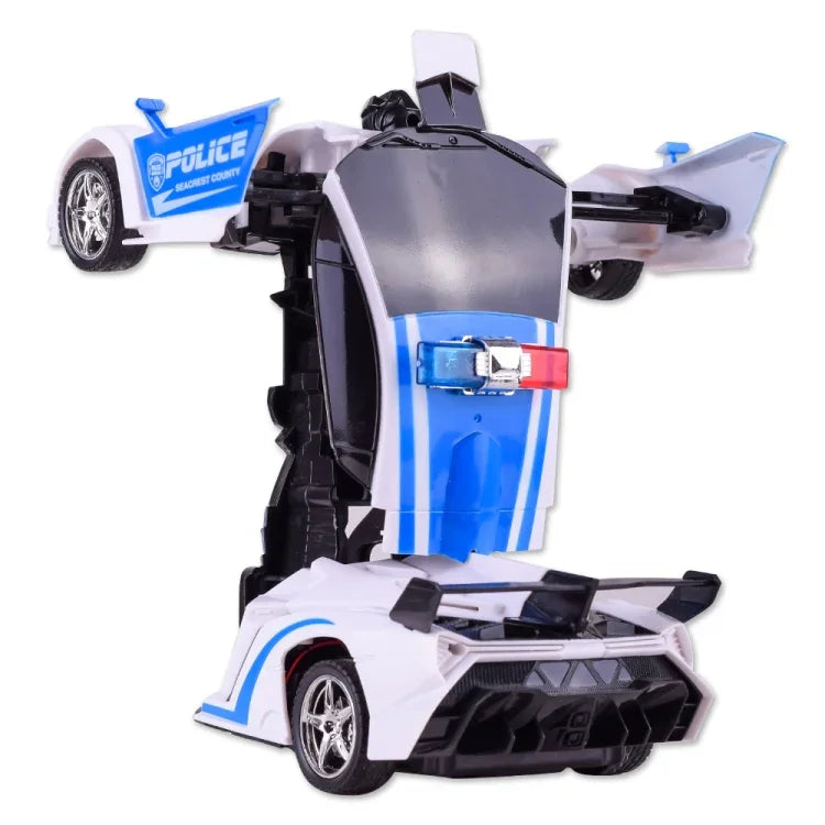1023 四通道遙控變形警車模型玩具車