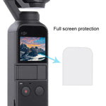 6片裝高清鏡頭保護貼+螢幕保護膜，適用DJI OSMO Pocket雲台，高清鏡頭保護貼