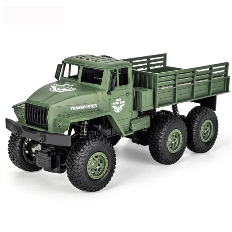 JJR/C 1:18 2.4Ghz 四通道遙控東風7六輪裝甲卡車玩具，東風7（綠色）、東風7（黃色）