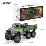 JJR/C 1:18 2.4Ghz 四通道遙控東風7六輪裝甲卡車玩具，東風7（綠色）、東風7（黃色）
