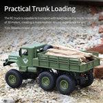 JJR/C 1:18 2.4Ghz 四通道遙控東風7六輪裝甲卡車玩具，東風7（綠色）、東風7（黃色）