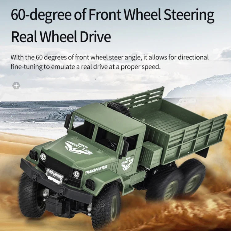 JJR/C 1:18 2.4GHz 四通道遙控東風8六輪裝甲卡車玩具，東風8（綠色）、東風8（黃色）
