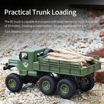 JJR/C 1:18 2.4GHz 四通道遙控東風8六輪裝甲卡車玩具，東風8（綠色）、東風8（黃色）