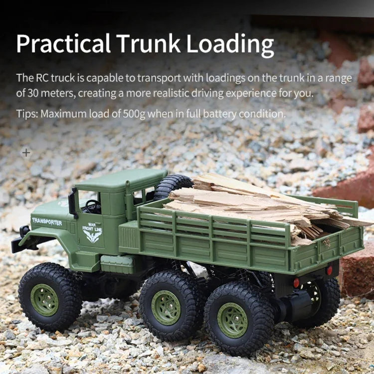 JJR/C 1:18 2.4GHz 四通道遙控東風8六輪裝甲卡車玩具，東風8（綠色）、東風8（黃色）