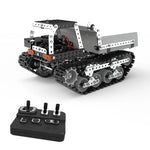 MoFun SW(RC)-007 2.4G 無線遙控 10 通道傾卸卡車 兒童 DIY 不鏽鋼組裝玩具，SW(RC)-007