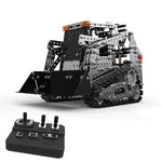 MoFun SW(RC)-008 2.4G 無線遙控10通道履帶叉車兒童DIY不鏽鋼組裝玩具，SW(RC)-008
