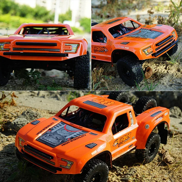 FY-08 無刷版 2.4G 遙控越野車 1:12 四輪驅動短卡車高速遙控車，歐規插頭