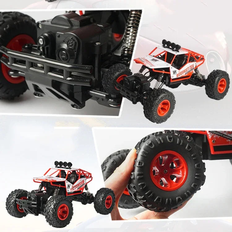 6255 2.4GHz 1:16 無線遙控漂移越野四輪驅動兒童玩具車，6255 2.4GHz 1:16（藍色）、6255 2.4GHz 1:16（紅色）