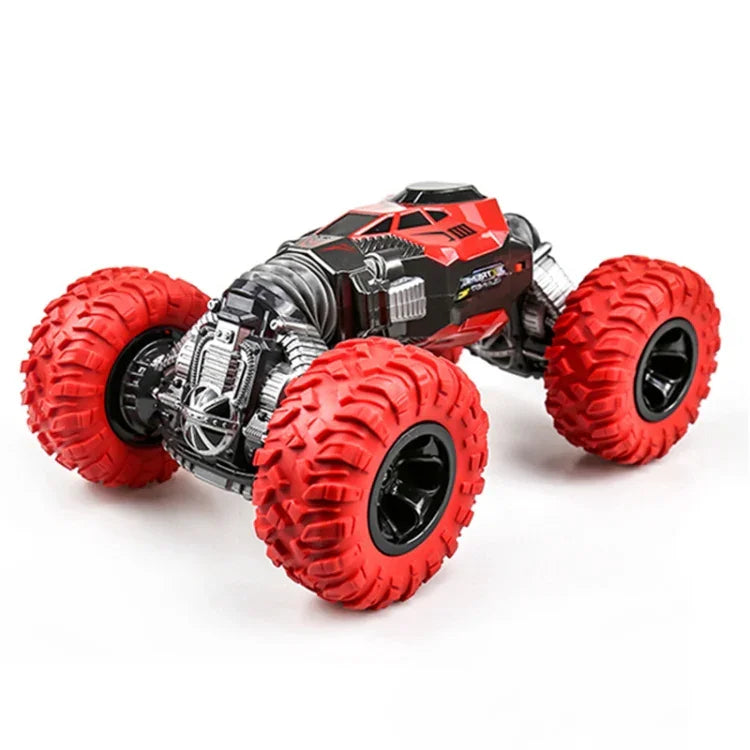 675E 1:16 2.4GHz 雙面扭曲越野四輪驅動攀爬遙控兒童玩具車，尺寸：33cm