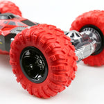 675E 1:16 2.4GHz 雙面扭曲越野四輪驅動攀爬遙控兒童玩具車，尺寸：33cm