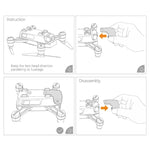PGYTECH 穩定器相機鏡頭遮光罩保護蓋 適用於 DJI Spark