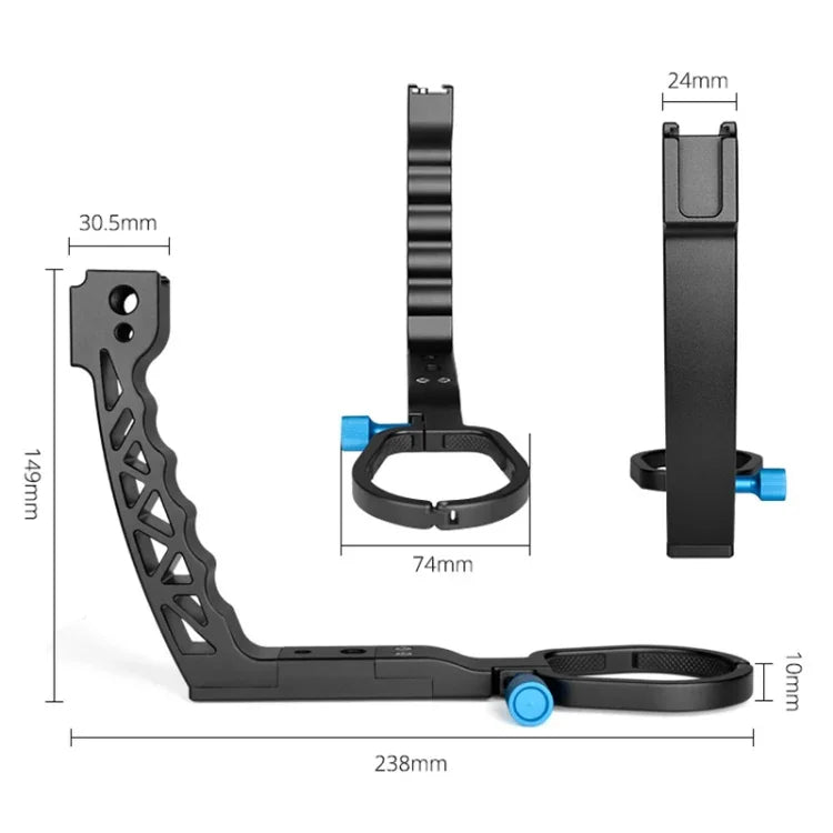 YELANGU A69 提把手持穩定器延伸支架，適用於DJI Ronin SC，A69適用於DJI Ronin SC